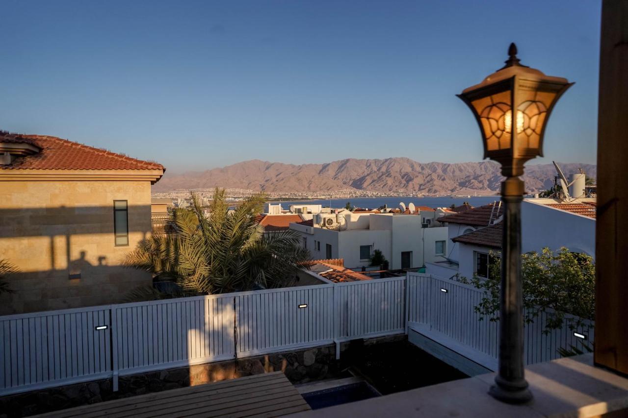 וילה רוני בריכה מחוממת Villa Roni Heated Pool Eilat Dış mekan fotoğraf